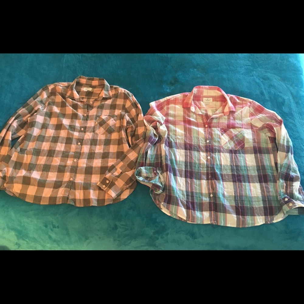 American Eagle Button Up Top Set - image 8